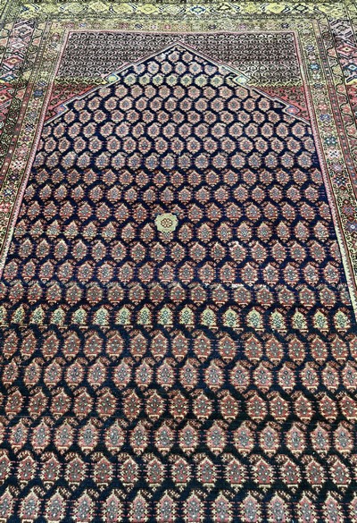 27062349g - Malayer Kelley antik, Persien, 19.Jhd, Wolle auf Baumwolle, ca. 400 x 180 cm, EHZ: 3 ...