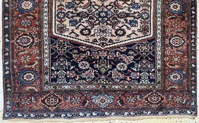 27062366c - Hamadan antik, Persien, 19.Jhd, Wolle auf Baumwolle, ca. 190 x 140 cm, EHZ: 2 ...
