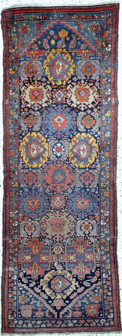 Image Shahsawan antik, Persien, 19.Jhd, Wolle aufBaumwolle, ca. 265 x 95 cm, EHZ: ...