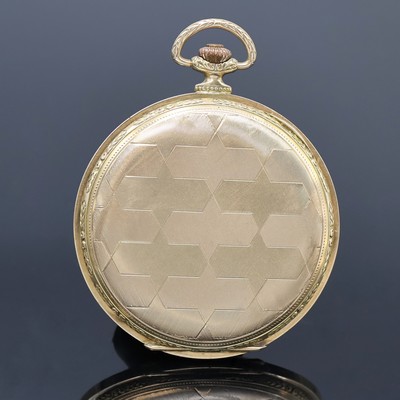 27062481c - CORGEMONT WATCH hunting cased pocket-watch in 14k yellow gold, Switzerland around 1930, ...