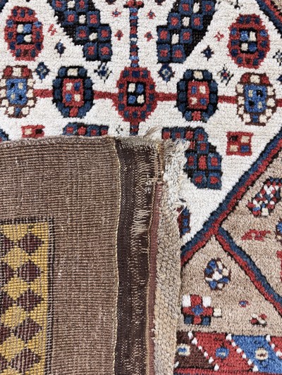 27062486h - Antiker Sarab, Persien, 19.Jhd, Kamel- Wolle, ca. 330 x 103 cm, EHZ: 2(flecken), ...