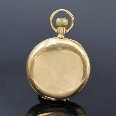 27062489b - A. LANGE & SÖHNE Herrensavonette in GG 750/000, Deutschland um 1880, glattes 3- Deckel ...