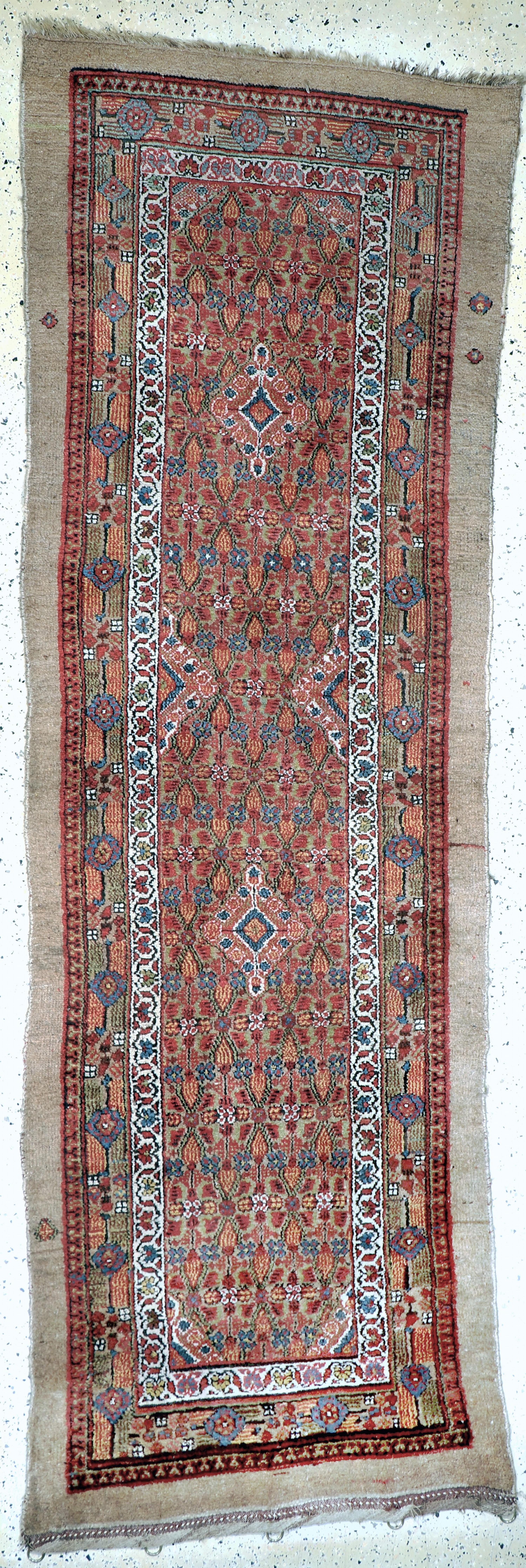 Image 27062522 - Antiker Sarab, Persien, 19.Jhd, Kamel- Wolle, ca. 310 x 110 cm, EHZ: 2 Schätzpreis: ...