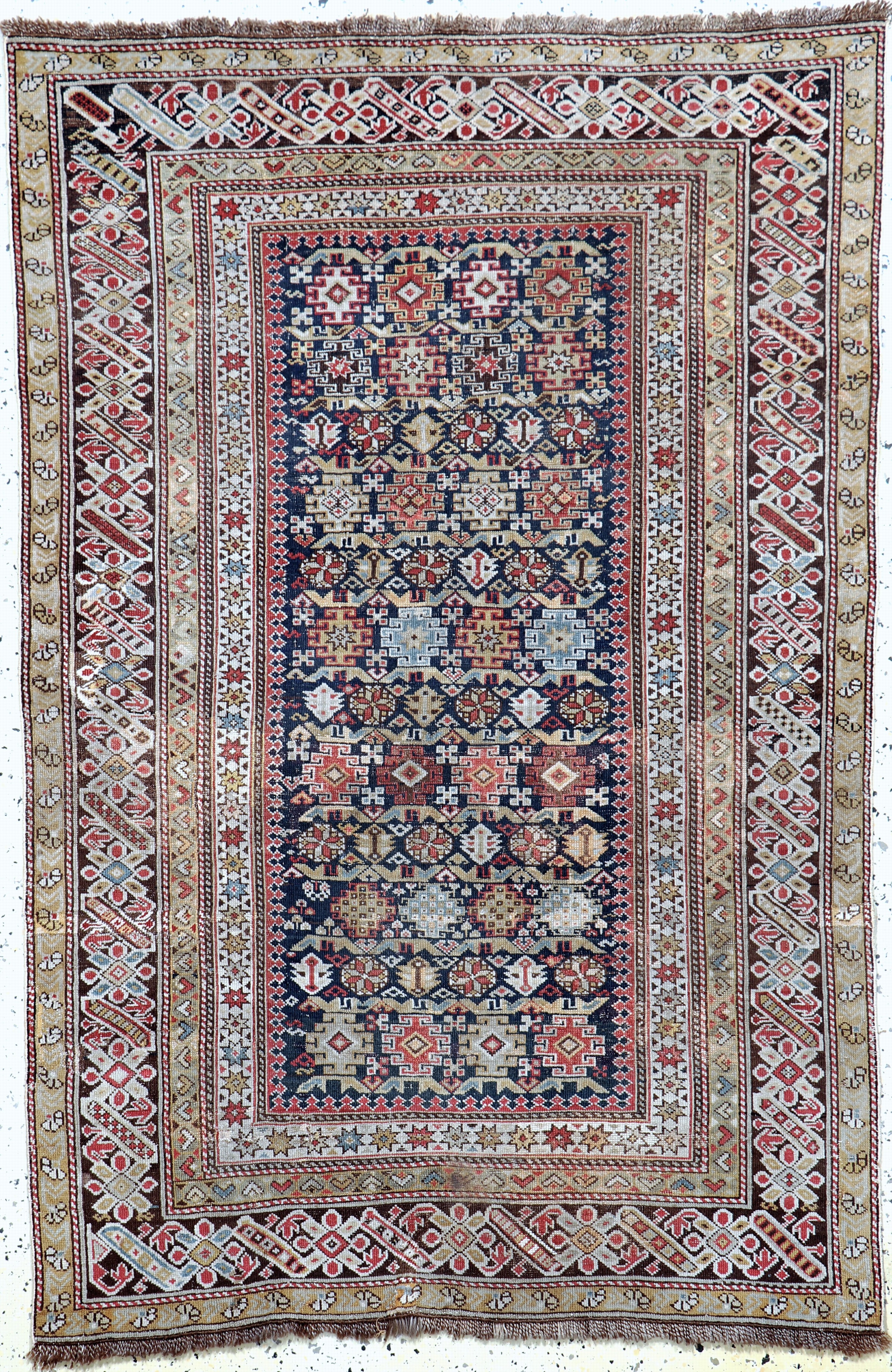 Image 27062524 - ´Perpedil´Schirwan antik, Kaukasus, 19.Jhd,Wolle auf Wolle, ca. 170 x 112 cm, EHZ: ...