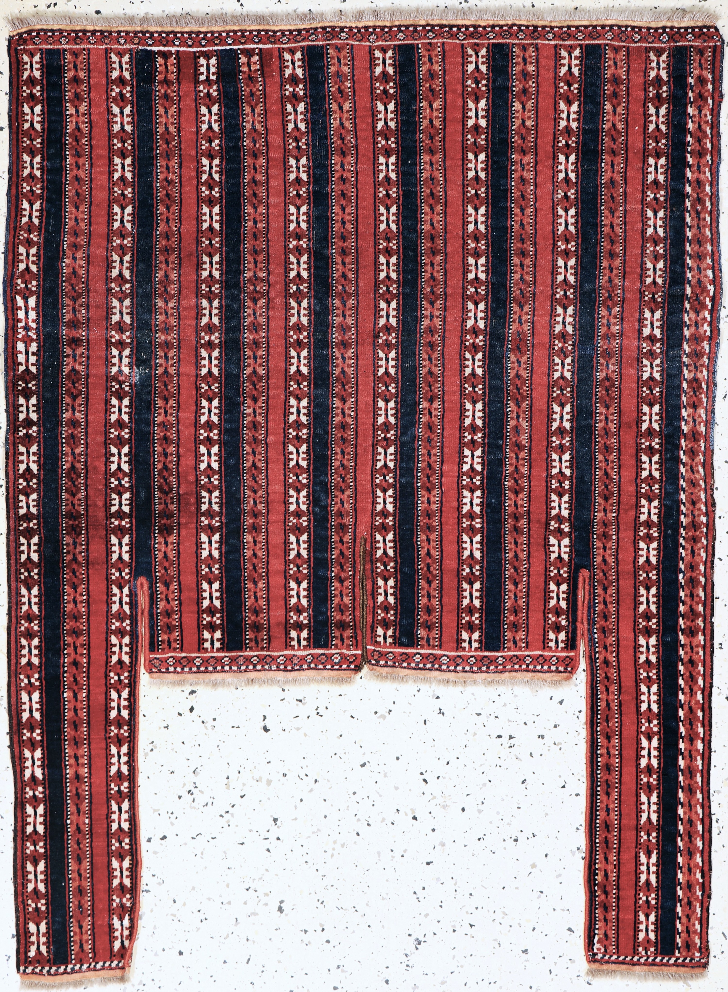 Image 27062535 - Yomud´Pferdedecke´antik, Turkmenistan, um 1900, Wolle auf Wolle, ca. 130 x 100 cm, EHZ: ...