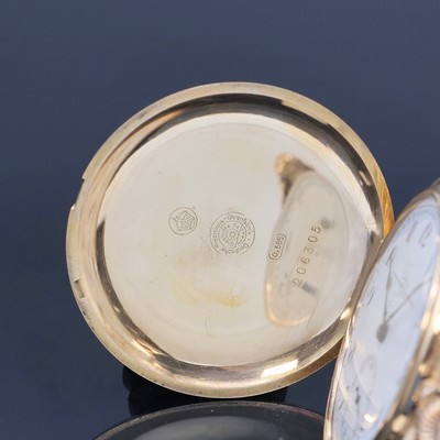 27062503a - DEUTSCHE PRÄZISIONSUHRENFABRIK GLASHÜTTE(SA.) E.G.M.B.H. Herrensavonette in RoseG ...