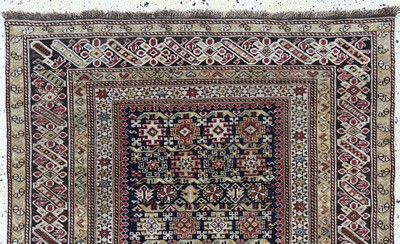 27062524a - ´Perpedil´Schirwan antik, Kaukasus, 19.Jhd,Wolle auf Wolle, ca. 170 x 112 cm, EHZ: ...