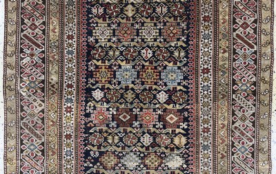 27062524b - ´Perpedil´Schirwan antik, Kaukasus, 19.Jhd,Wolle auf Wolle, ca. 170 x 112 cm, EHZ: ...