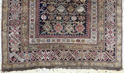 27062524c - ´Perpedil´Schirwan antik, Kaukasus, 19.Jhd,Wolle auf Wolle, ca. 170 x 112 cm, EHZ: ...