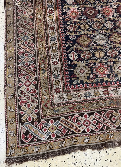 27062524e - ´Perpedil´Schirwan antik, Kaukasus, 19.Jhd,Wolle auf Wolle, ca. 170 x 112 cm, EHZ: ...