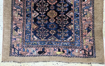 27062545c - Antiker Sarab, Persien, 19.Jhd, Kamel- Wolle, ca. 205 x 120 cm, EHZ: 2, (kleine ...