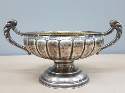 27062546a - Doppelhenkelschale, Budapest, Österreich -Ungarn, 1867-72, 800er Silber, ca. 599g, ...