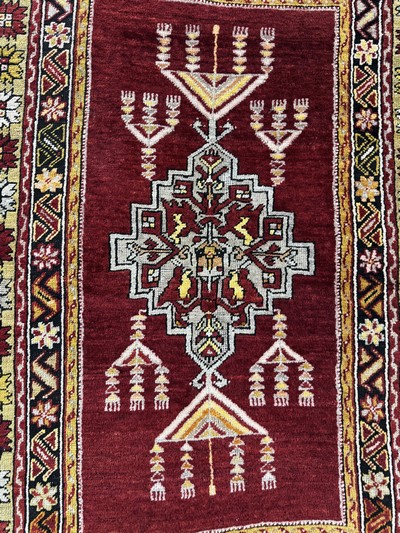 27062559c - Kirsehir antik, Türkei, um 1900, Wolle auf Wolle, ca. 160 x 115 cm, EHZ: ...