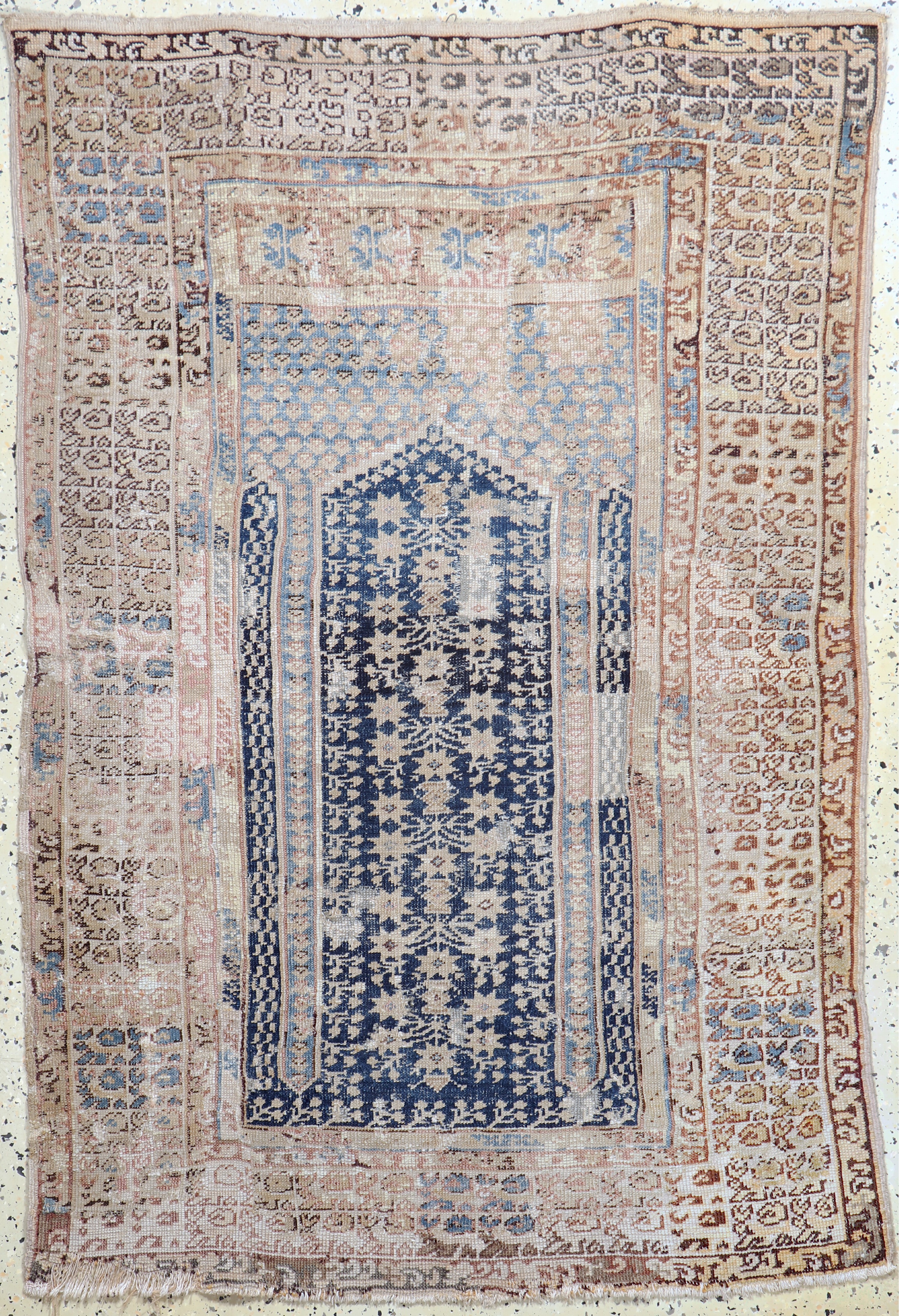 Image 27062633 - Giordes antique, Turkey, 19th century, wool onwool, approx. 165 x 110 cm, condition: 4. ...