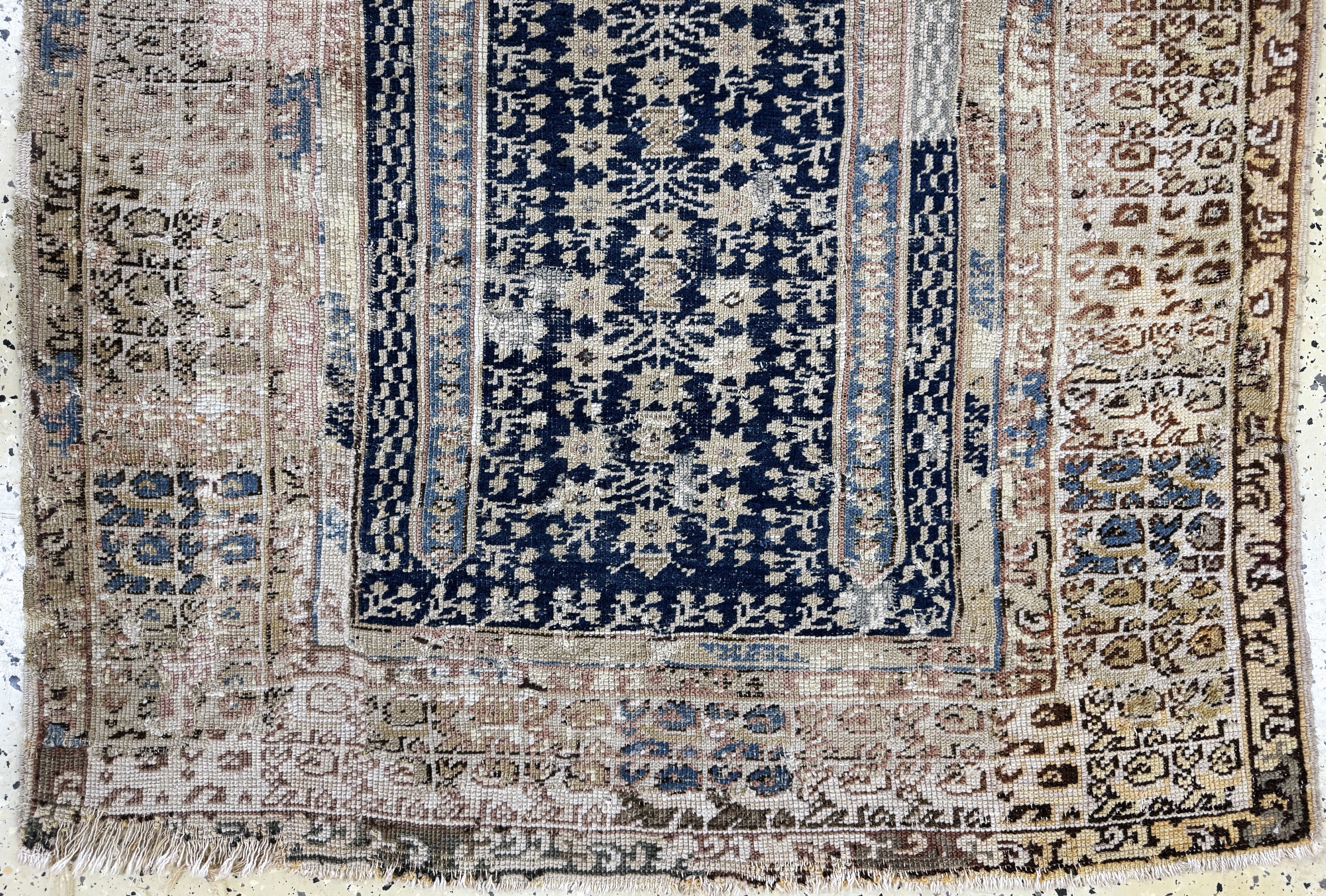 Detail b: Giordes antik, Türkei, 19.Jhd, Wolle auf Wolle, ca. 165 x 110 cm, EHZ: 4