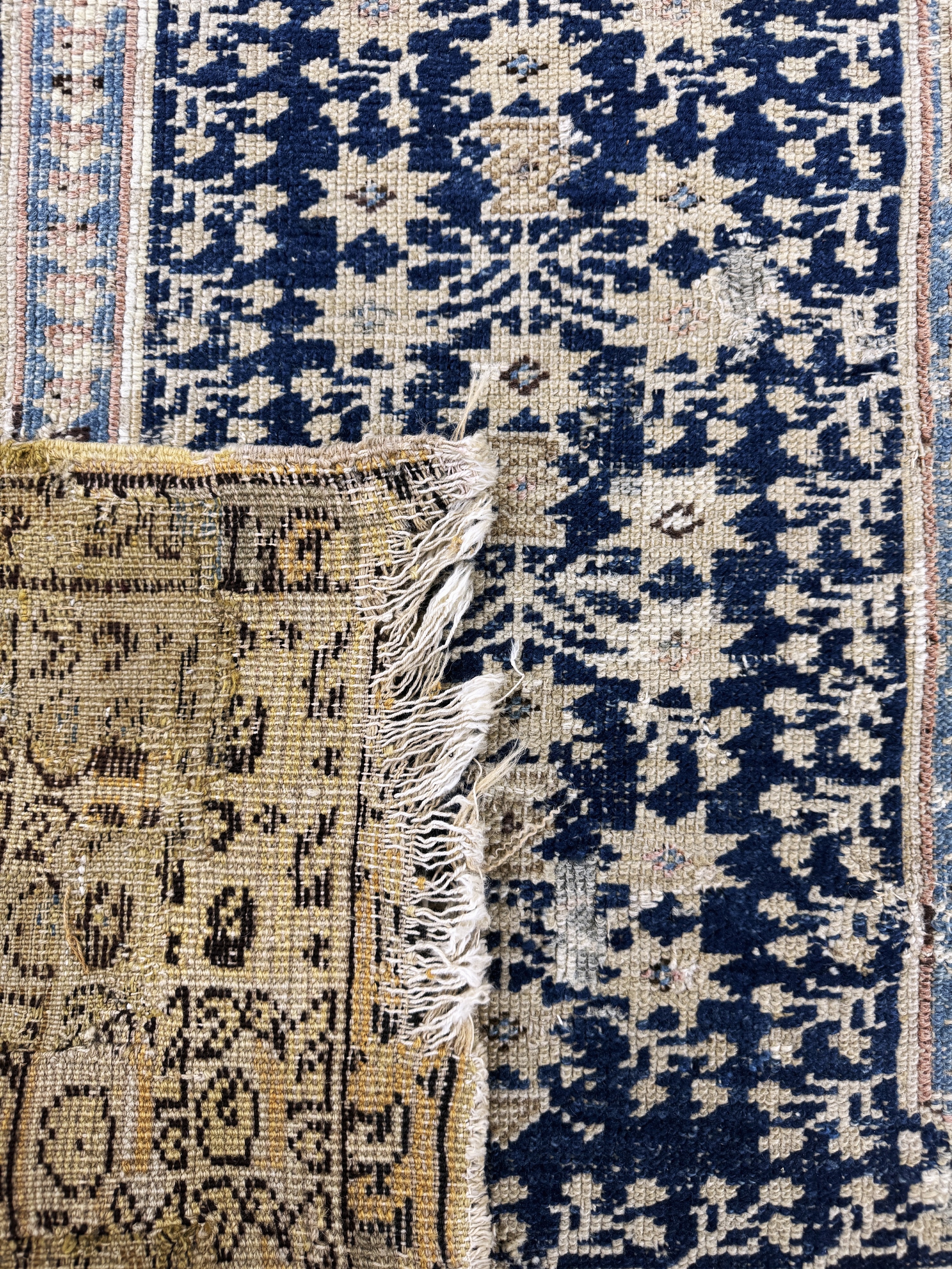Detail f: Giordes antik, Türkei, 19.Jhd, Wolle auf Wolle, ca. 165 x 110 cm, EHZ: 4