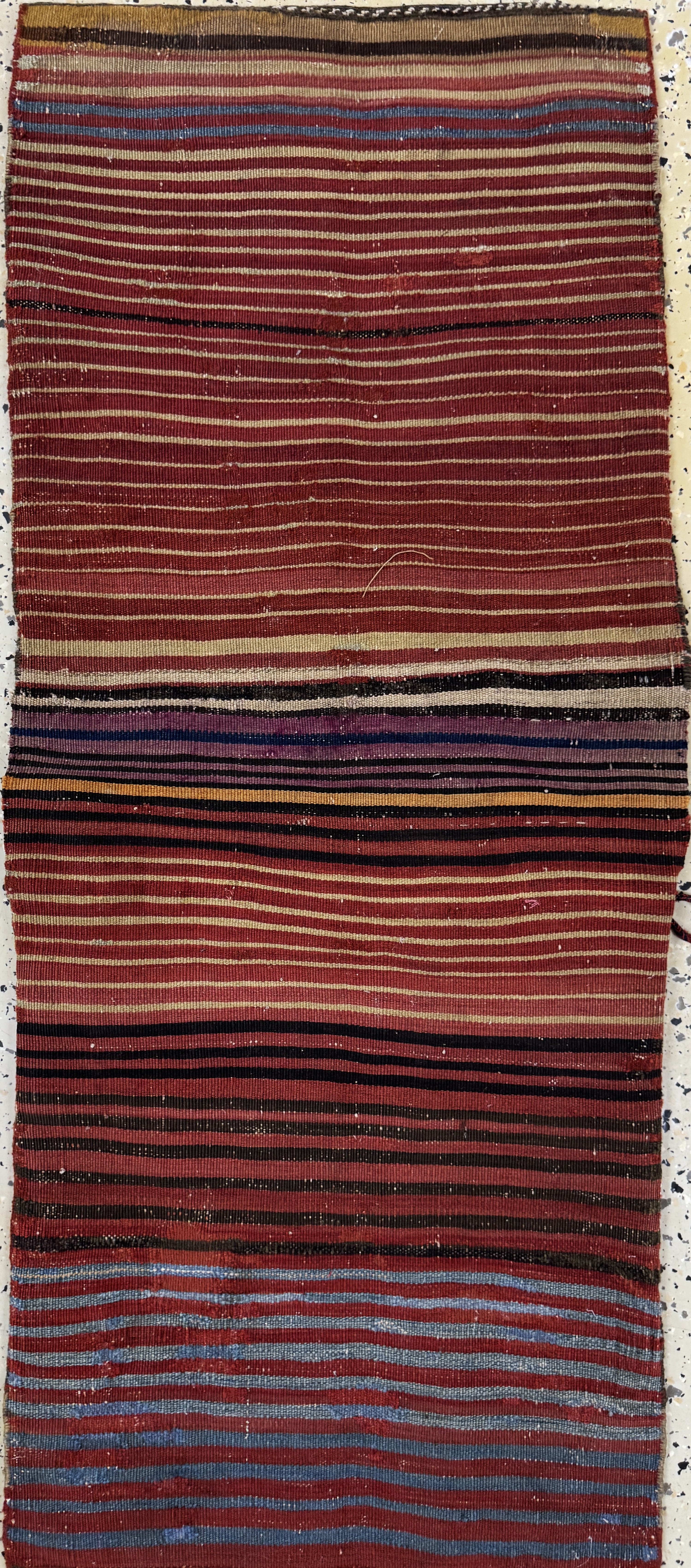 Detail d: Moghan Doppeltasche antik, Kaukasus, 19.Jhd, Wolle auf Wolle, ca. 130 x 55 cm, EHZ:2