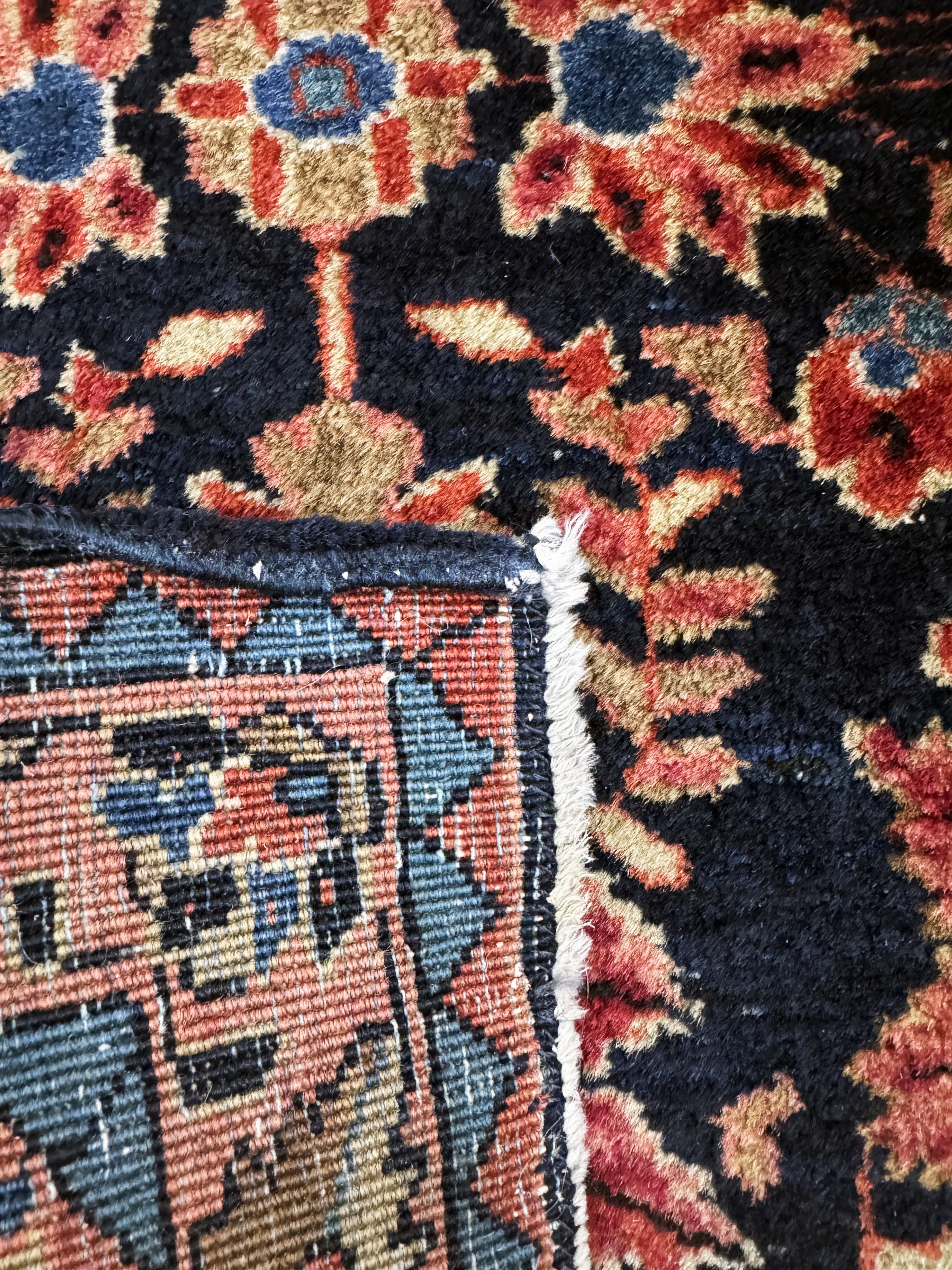 Detail d: 3 Lots Sarogh antik, Persien, um 1900, Wolle auf Baumwolle, ca. 125 x 70 cm & 80 x 55 cm, EHZ: 3