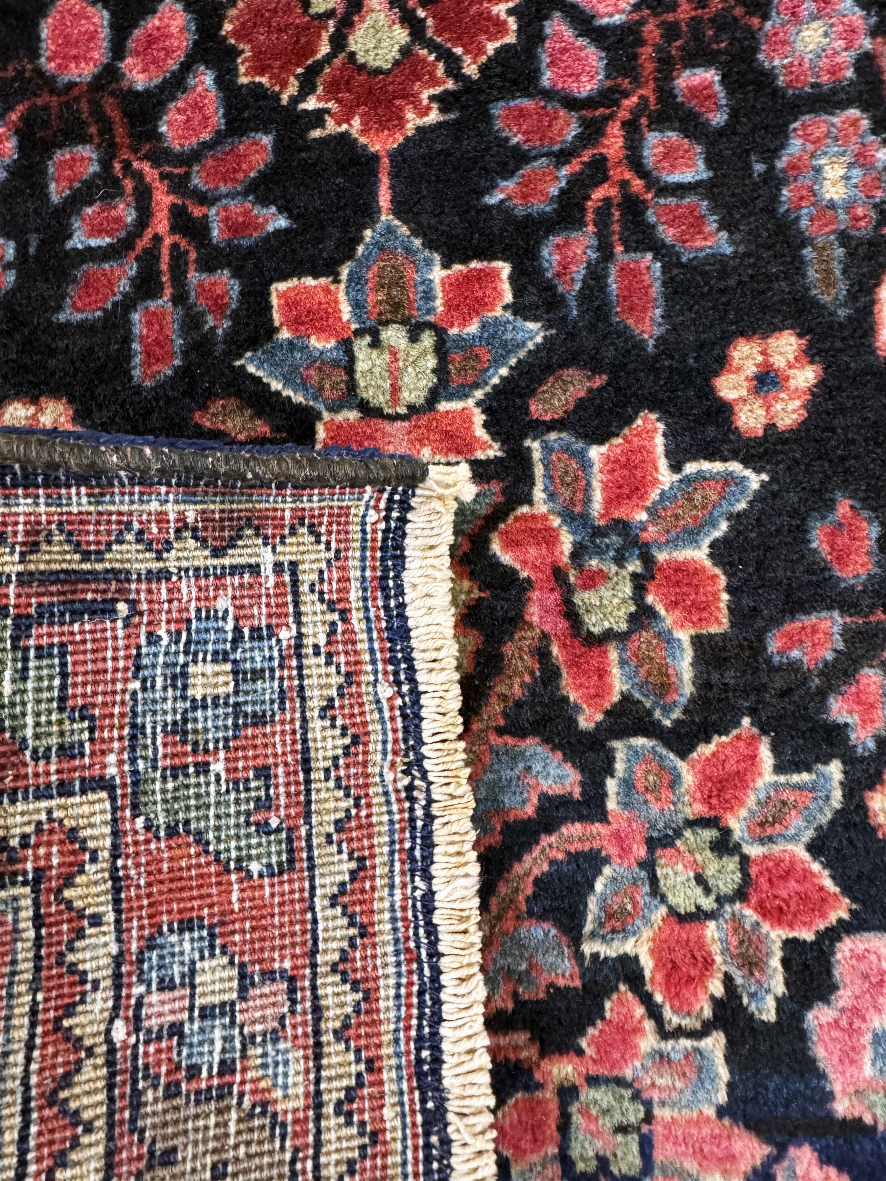Detail g: 3 Lots Sarogh antik, Persien, um 1900, Wolle auf Baumwolle, ca. 125 x 70 cm & 80 x 55 cm, EHZ: 3
