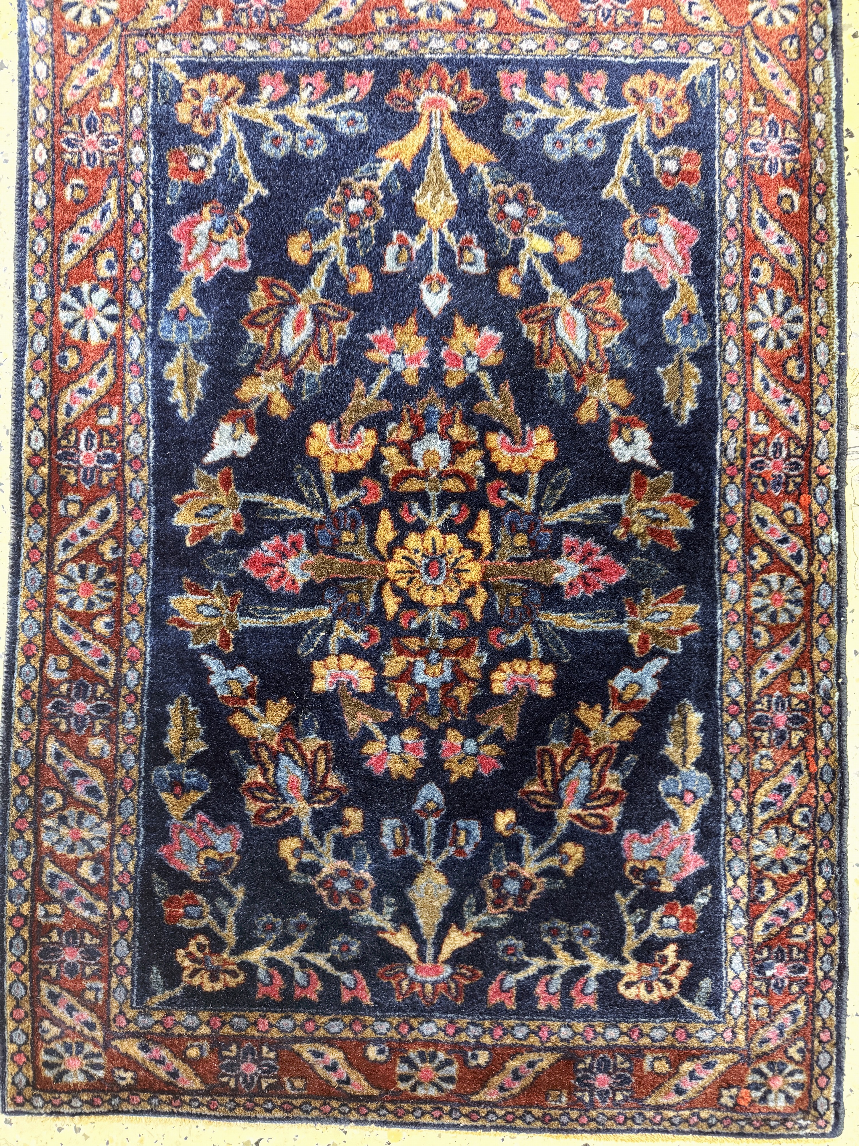 Detail a: 2 Lots Keschan antik, Persien, um 1900, Manchester-Korkwolle, ca. 120 x 60 cm & ca. 85 x 55 cm, EHZ: 3