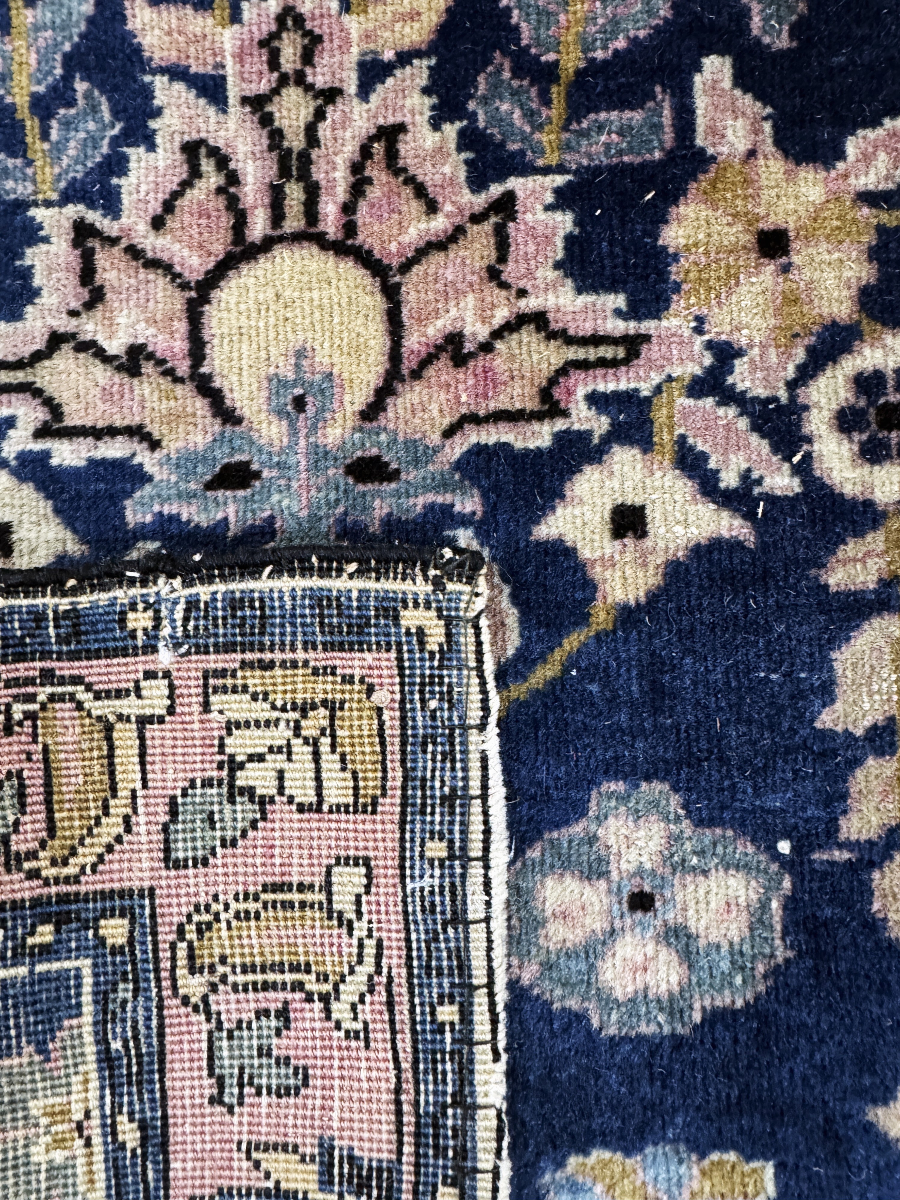 Detail e: 2 Lots Keschan antik, Persien, um 1900, Manchester-Korkwolle, ca. 120 x 60 cm & ca. 85 x 55 cm, EHZ: 3