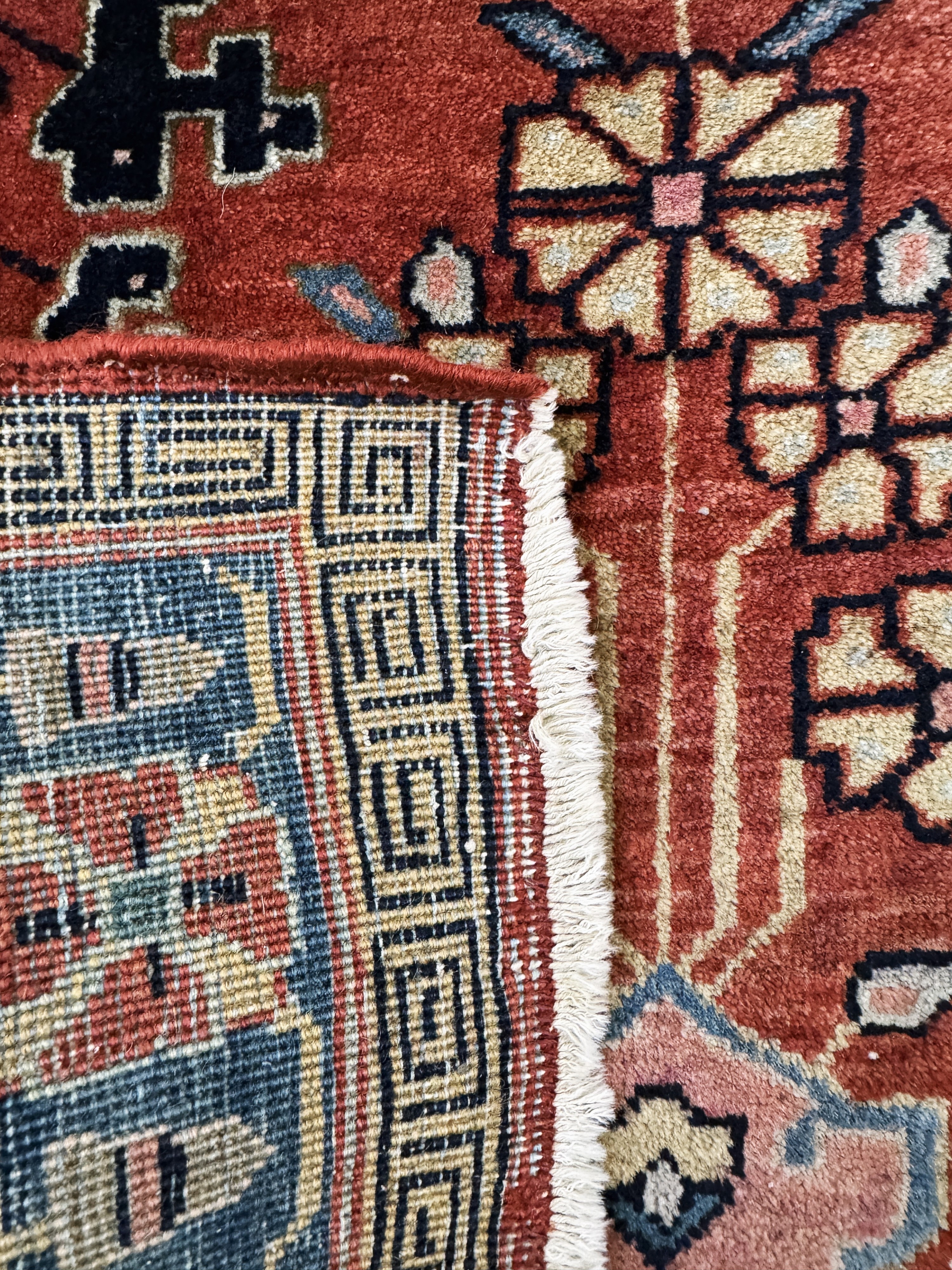 Detail d: Sarogh fein alt, Persien, Anfang 20.Jhd, Korkwolle, ca. 145 x 75 cm, EHZ: 2