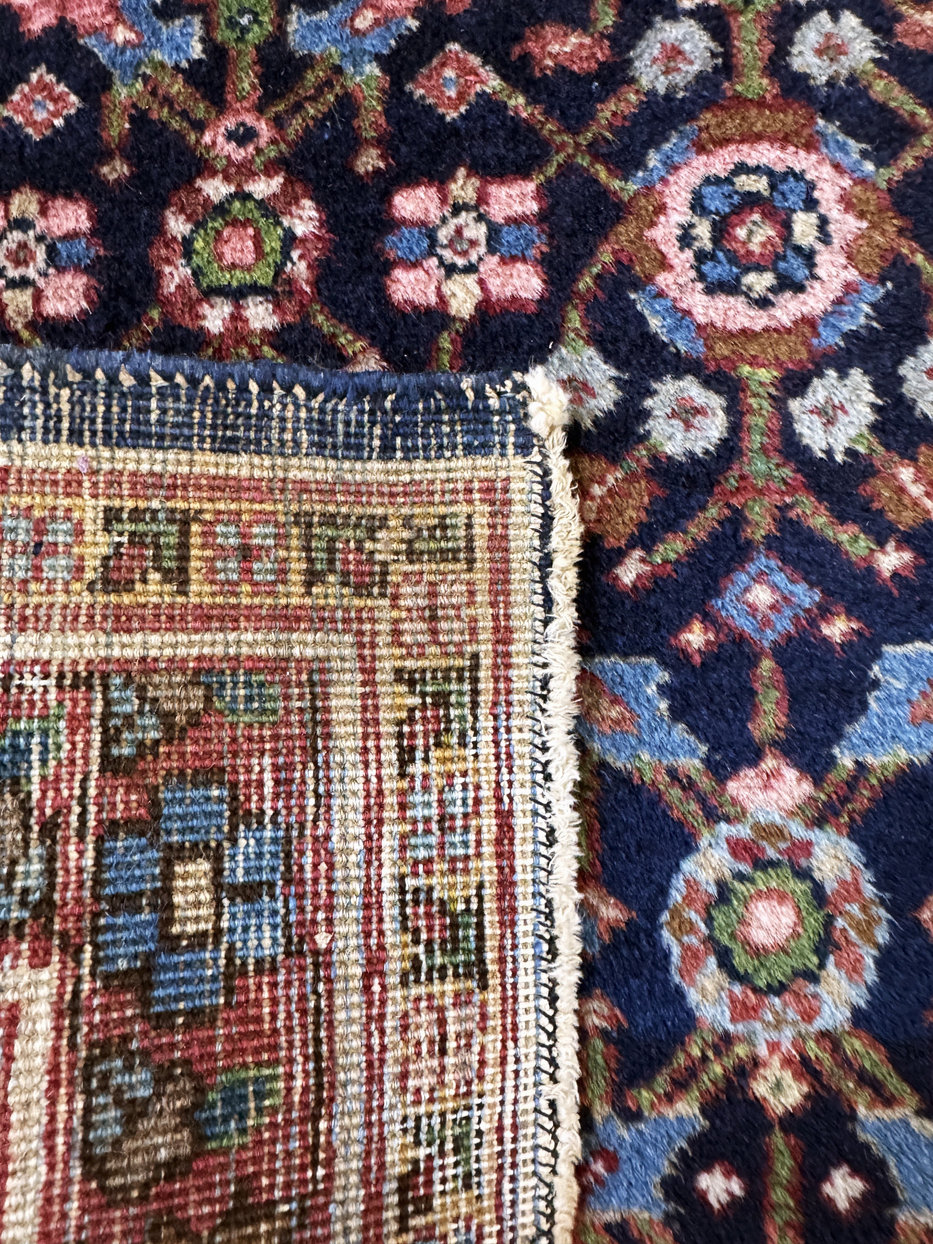 Detail h: 3 Lots Sarogh & Bidjar, Persien, Anfang 20.Jhd, Wolle auf Baumwolle, ca. 135 x 79 cm &ca. 78 x 70 cm, EHZ: 2-3