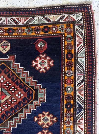 27062616d - Kazak antik, Kaukasus, 19.Jhd, Wolle auf Wolle, ca. 240 x 145 cm, EHZ: 2-3 ...