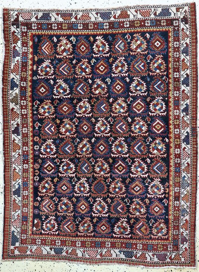 Image Schirwan antik, Kaukasus, 19.Jhd, Wolle aufWolle, ca. 170 x 125 cm, EHZ: 3 ...