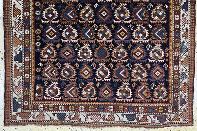 27062636b - Schirwan antik, Kaukasus, 19.Jhd, Wolle aufWolle, ca. 170 x 125 cm, EHZ: 3 ...