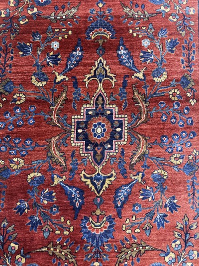 27062638e - Sarogh Mohajeran antik, Persien, um 1900, Manchester-Korkwolle, ca. 200 x 135 cm, EHZ: ...