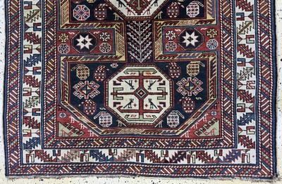 27062640b - Antiker´Schirwan´Kazak, Kaukasus, 19.Jhd, Wolle auf Wolle, ca. 195 x 115 cm, EHZ: 3 ...