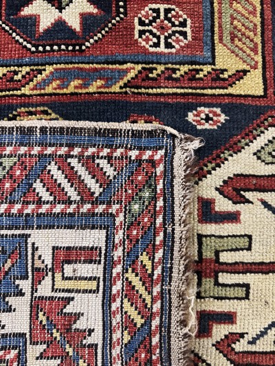 27062640g - Antiker´Schirwan´Kazak, Kaukasus, 19.Jhd, Wolle auf Wolle, ca. 195 x 115 cm, EHZ: 3 ...