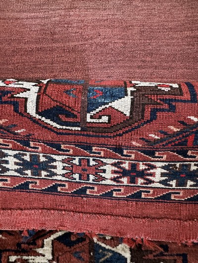 27062648d - Tekke Tschowal, Turkmenistan, um 1900, Wolle auf Wolle, ca. 110 x 75 cm, EHZ: 2 ...