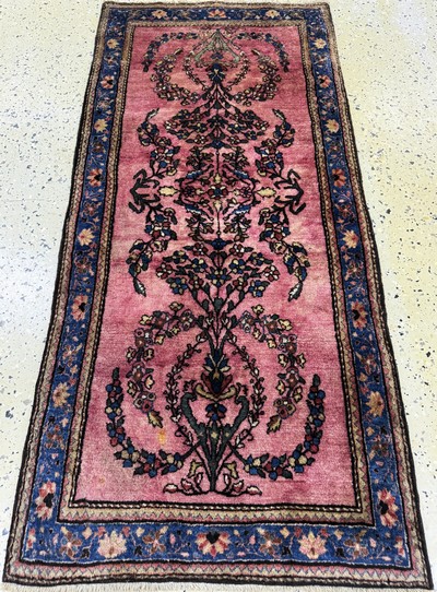 27062652c - Manchester Keschan antik, Persien, um 1900,Manchester-Korkwolle, ca. 140 x 67 cm, EHZ: ...