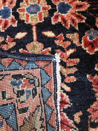 27062655d - 3 Lots Sarogh antik, Persien, um 1900, Wolle auf Baumwolle, ca. 125 x 70 cm & 80 x 55 ...