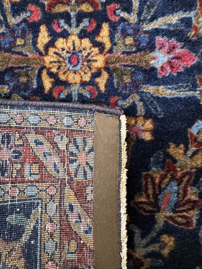 27062657b - 2 Lots Keschan antik, Persien, um 1900, Manchester-Korkwolle, ca. 120 x 60 cm & ca. 85 ...