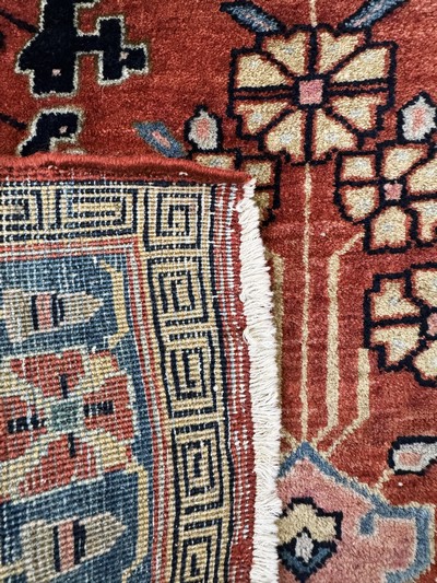 27062659d - Sarogh fein alt, Persien, Anfang 20.Jhd, Korkwolle, ca. 145 x 75 cm, EHZ: 2 ...