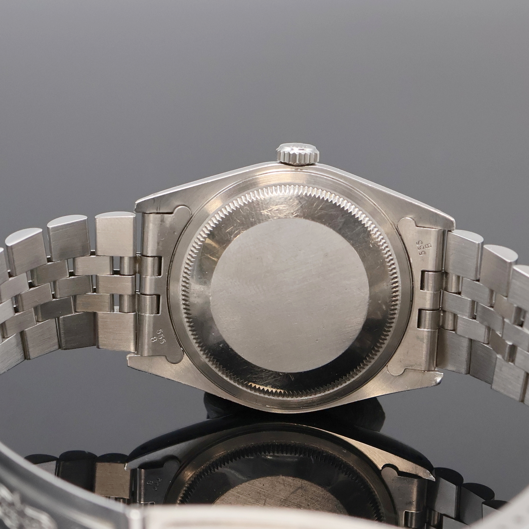 Detail e: ROLEX Oyster Perpetual Datejust Herrenarmbanduhr Referenz 16234, Schweiz um 1991, Automatik, Chronometer der Superlative in Edelstahl inkl. ...