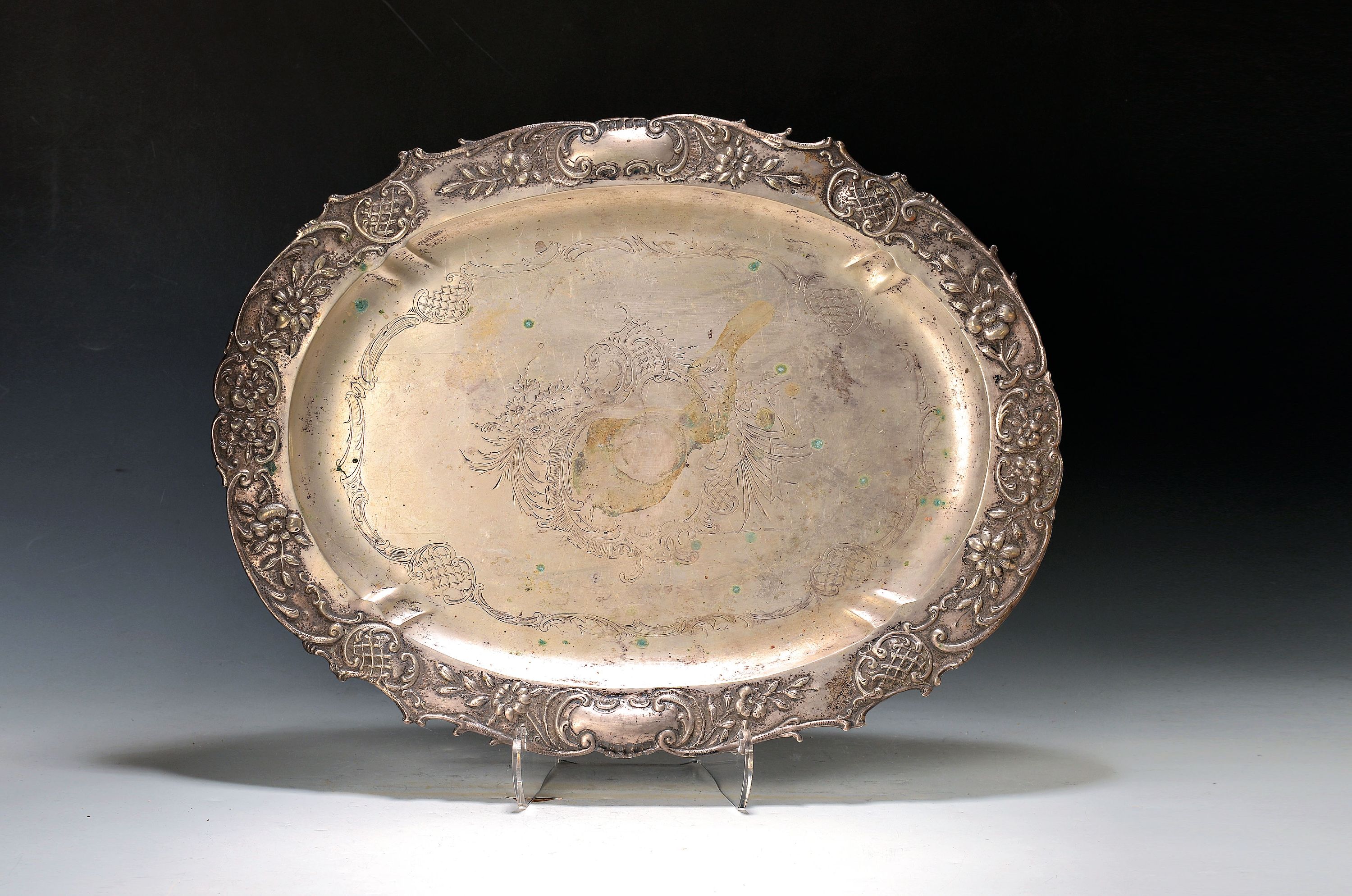 Image 27062859 - Großes Tablett, Budapest, Donaumonarchie Österreich-Ungarn, 1867-1922, 800er, ...