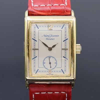 27062814b - NUMA JEANNIN Fleurier auf 999 Stück limitierte Herrenarmbanduhr, Schweiz um 1987, ...