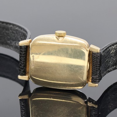 27062818h - 3 rechteckige Armbanduhren, USA um 1940/50, 2 x Elgin, davon 1 x 2-teil. GG 585/000 ...