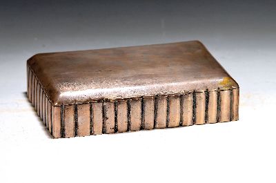 Image Deckelschatulle aus Silber, Budapest, Donaumonarchie Österreich-Ungarn, 1867-1922, ...