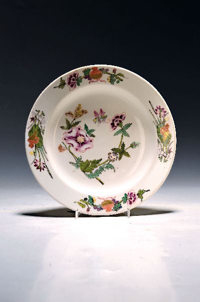 Image Teller, Wien, um 1760, ostasiatischer Dekor, Kaiserliche Porzellanmanufaktur, Wien , ...