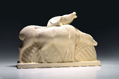 Image Keramikskulptur, Charles Lemanceau (1905-1980), Manufacture de Saint-Clement, ...