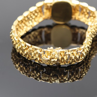 27063078c - ROLEX Precision ausgefallene Damenarmbanduhr in GG 750/000 mit Diamantlünette Referenz ...