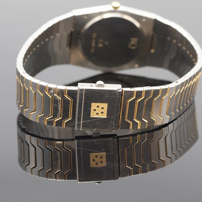 27063696c - ETERNA Royal Quartz Armbanduhr in Stahl/Gold, Schweiz um 1985, quarz, Monocoque-Geh., ...