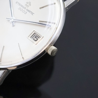 27063722b - ETERNA-MATIC 3003 Herrenarmbanduhr in WG 750/000 Referenz 844, Schweiz um 1970, ...