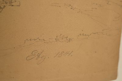 27063727a - Eduard Agricola, 1800 Stuttgart-1872 München , ´Taormina auf Sizilien´ so bezeichnet, ...