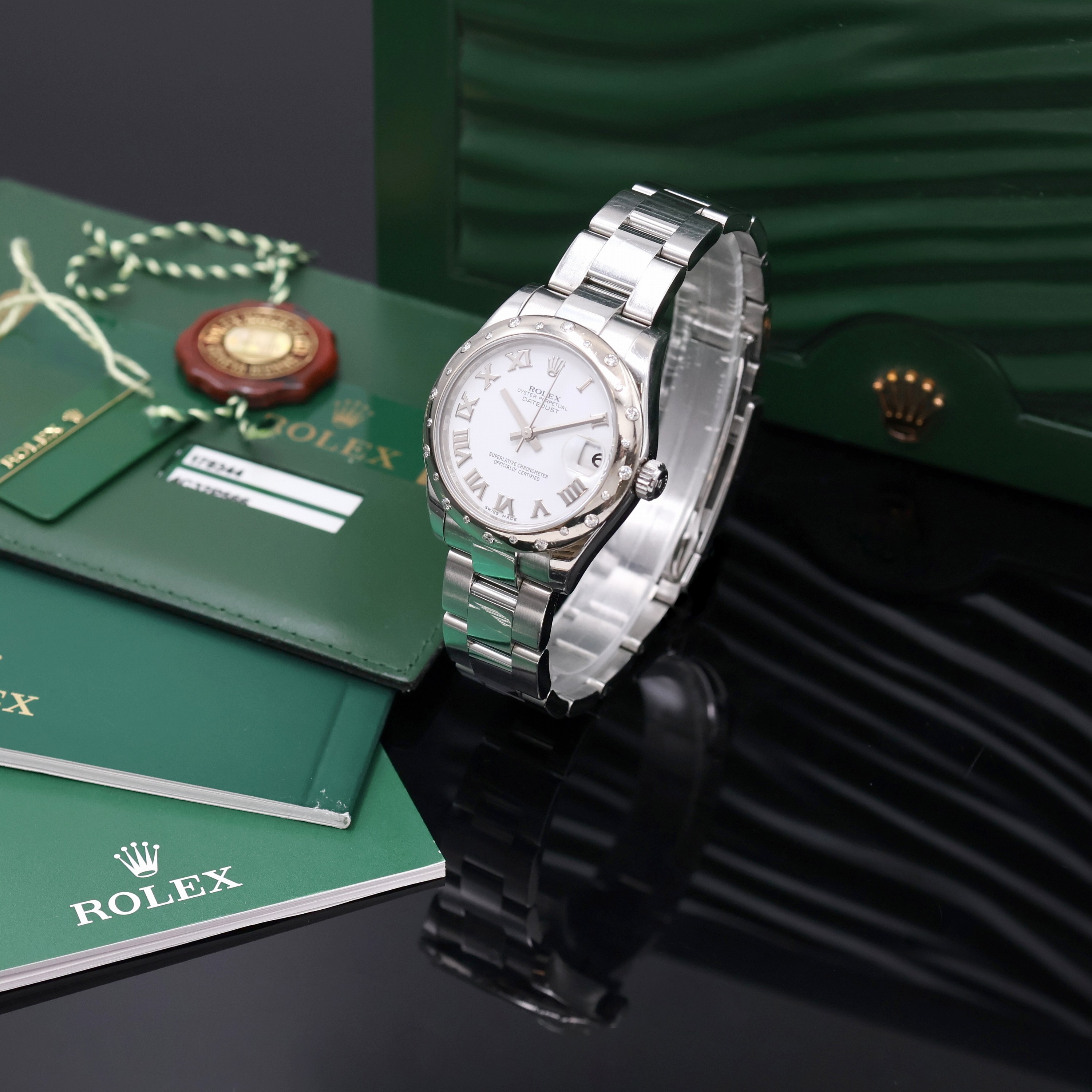 Image 27063813 - ROLEX Armbanduhr Oyster Perpetual Datejust 31 Referenz 178344, Automatik, LC 100, ...